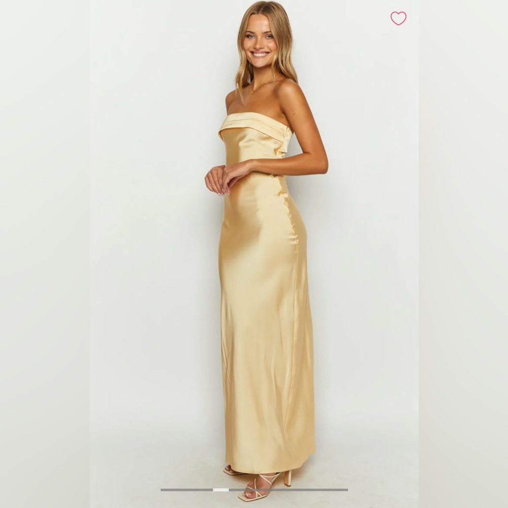 BB Yellow Maxi Dress